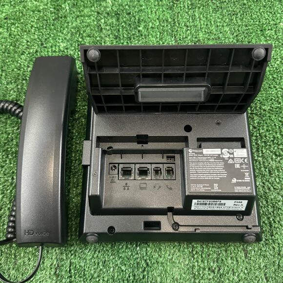 Polycom VVX 350 6-Line IP Desk Phone - Black - Picture 3 of 7